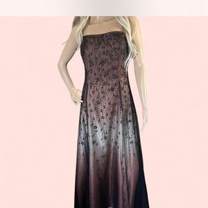 Dollcake Strapless Black and Brown Dress